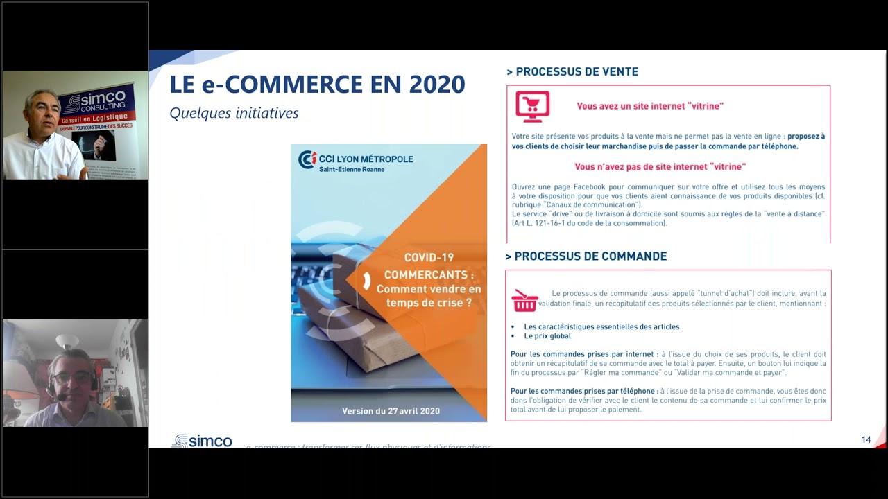 WEBINAIRE - LE E-COMMERCE: transformer ses flux physiques & d’informations
