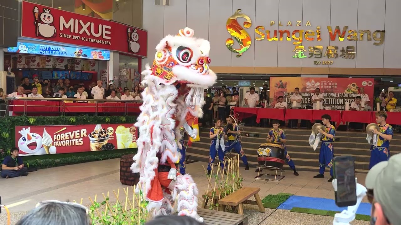 雪蘭莪公中校友會龍獅團 CHSAA @ 2024 金河广场传统舞狮比赛 3rd Traditional Lion Dance Championship