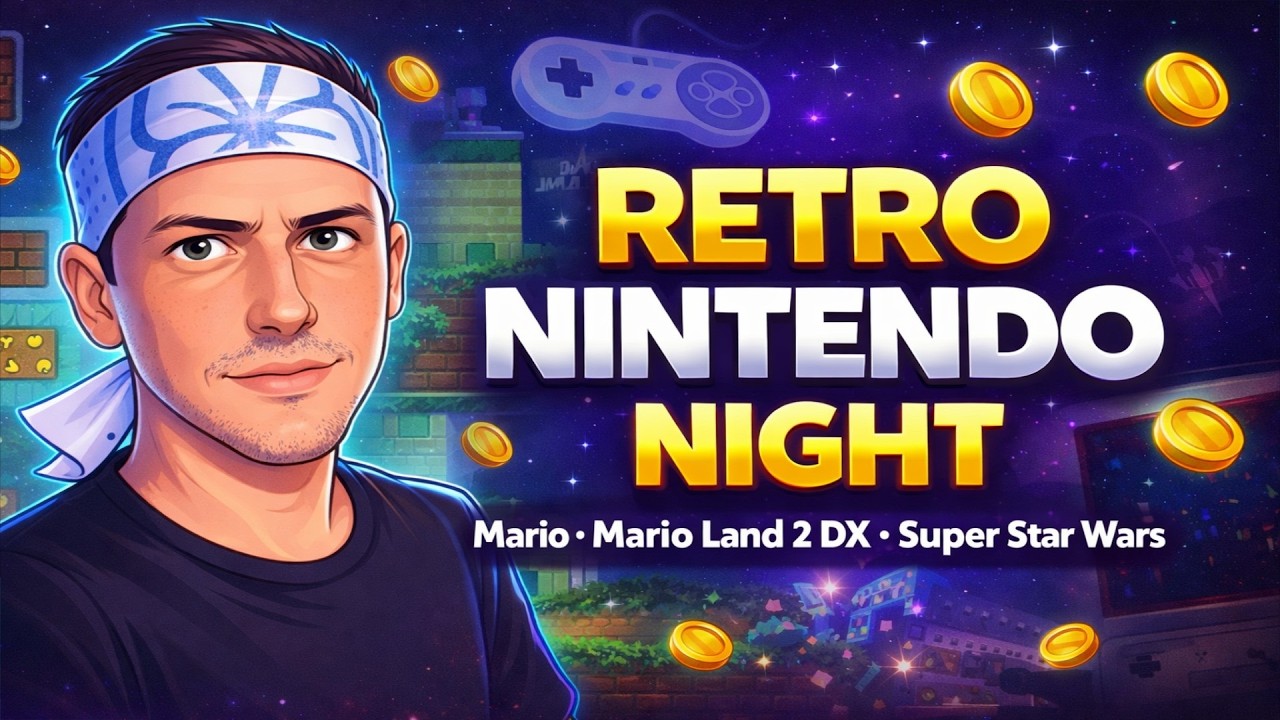 New Super Mario Bros, Mario Land 2 DX & Super Star Wars | Retro Stream