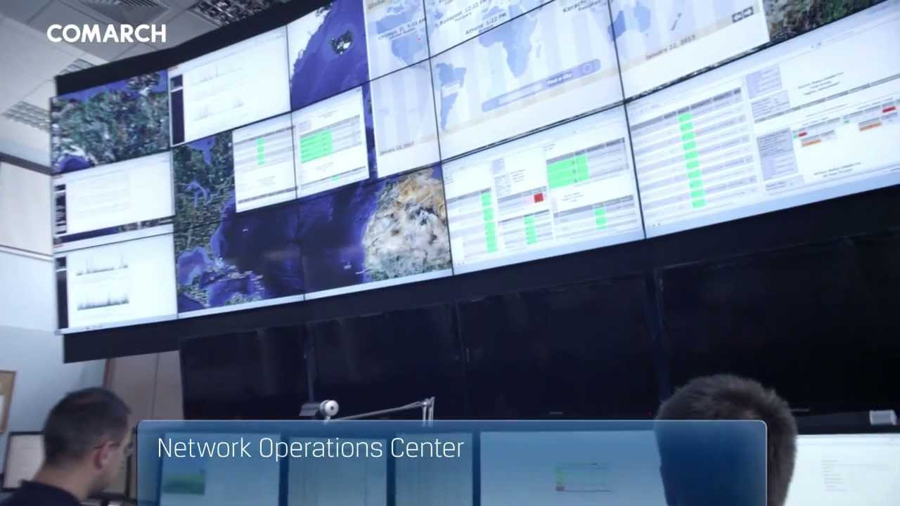 Comarch Data Center & Comarch Network Operations Center (English voice-over)