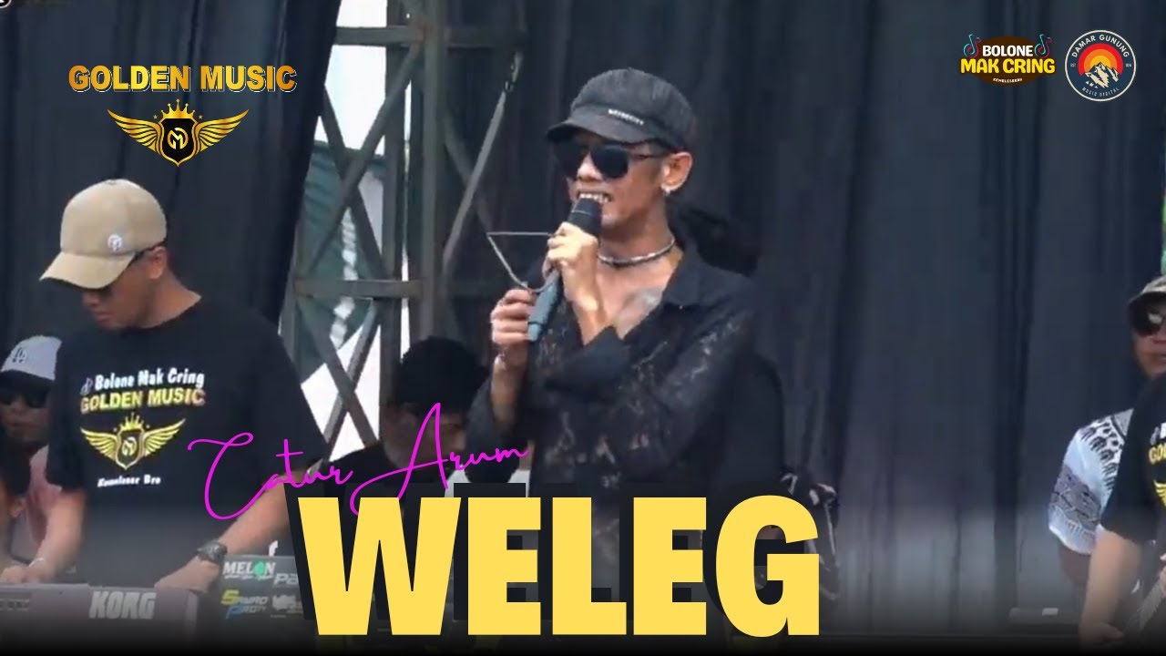 WELEG - Catur Arum (Golden Music Live in Pantai Boom Banyuwangi)