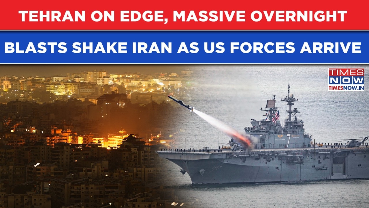 Tehran Shaken By Multiple Overnight Blasts As US Troops Arrive, Middle East Tensions Escalate