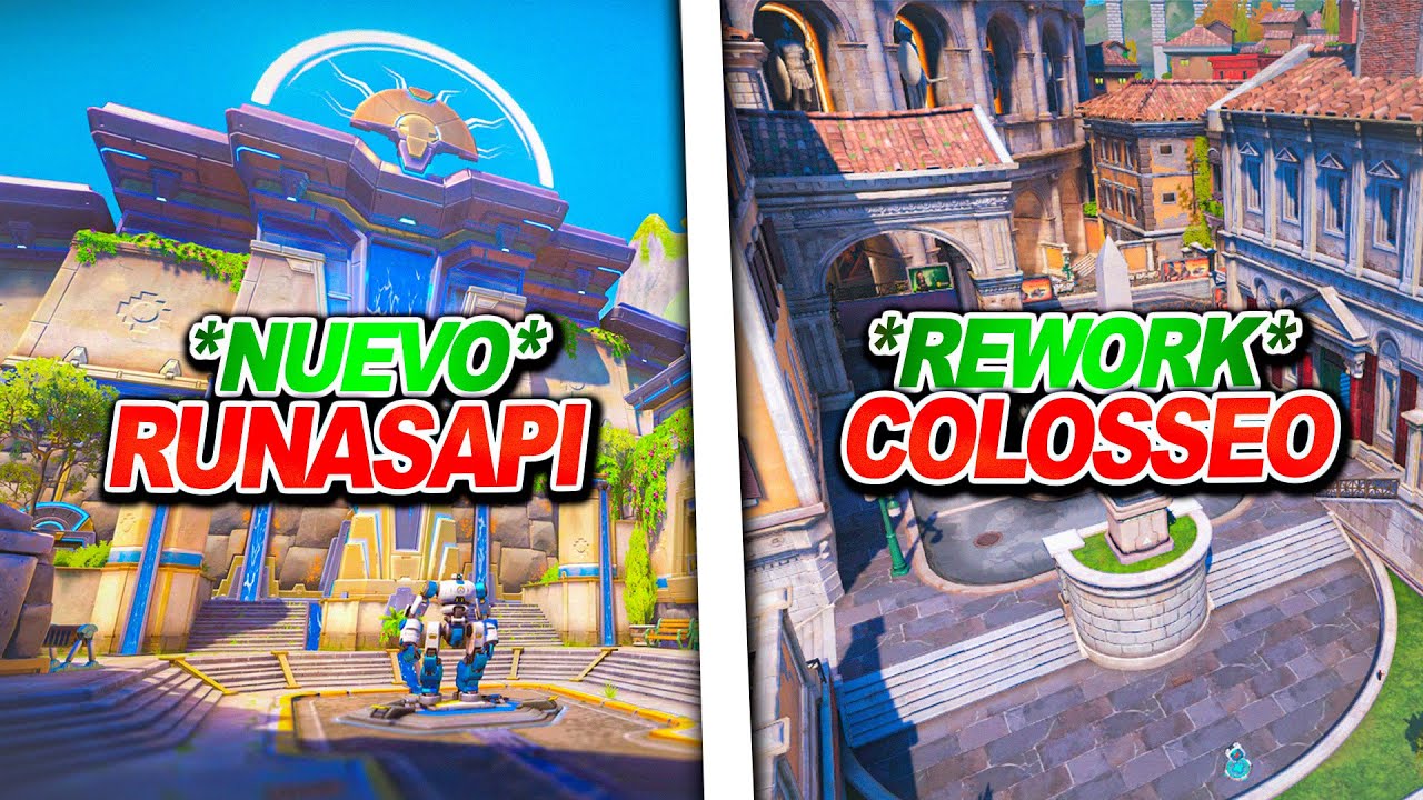 JUEGO LOS NUEVOS MAPAS de la SEASON 11 de OVERWATCH 2