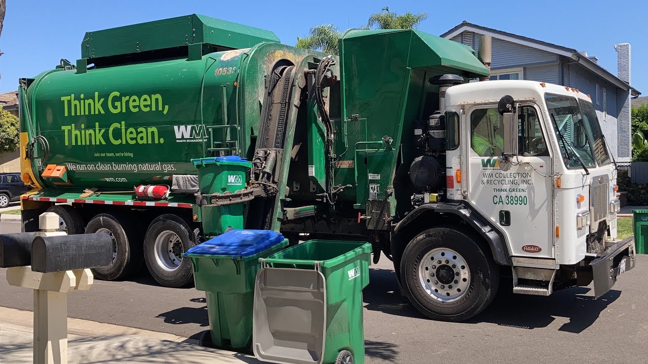 Various Irvine garbage trucks part 4