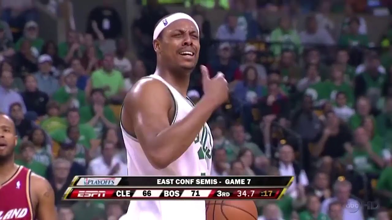 Throwback  LeBron James vs Paul Pierce EPIC DUEL Highlights 2008 Playoffs