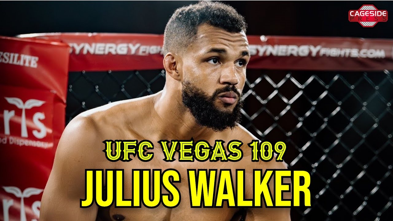 Julius Walker On Short-Notice Bout For Debut, Bonus vs Menifield, Cerqueria Matchup | UFC Vegas 109