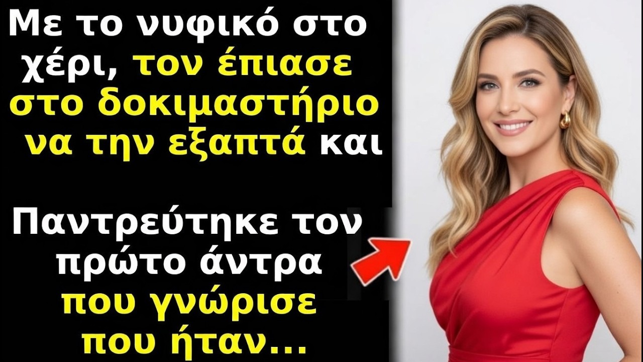 Με το νυφικό στο χέρι τον έπιασε να την απατά — παντρεύτηκε τον πρώτο άντρα που βρήκε