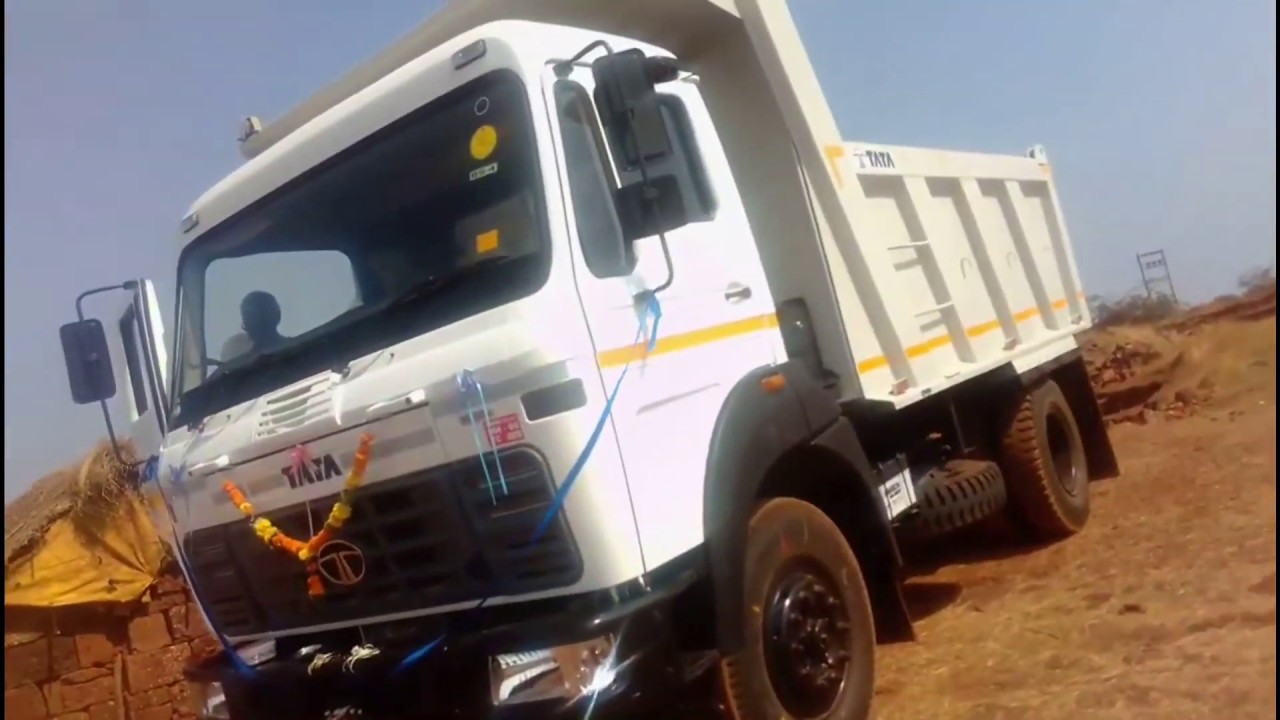 Tata lpk 1618 bs4 tipper review all side