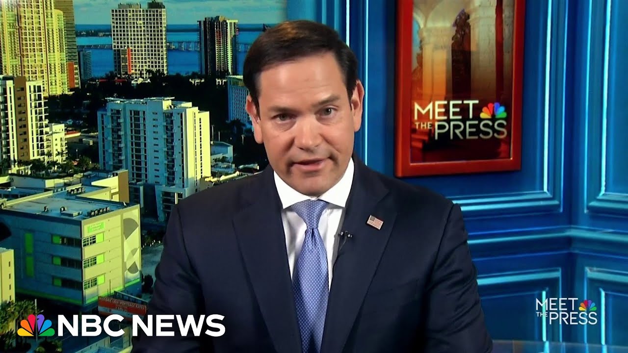 Sen. Marco Rubio says he hasn’t spoken to Trump about being his running mate: Full interview