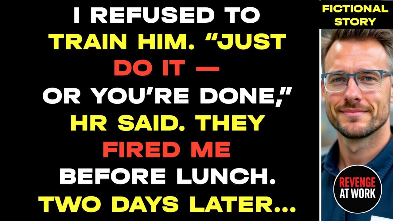 AITA 48 Hours Later, They Asked for My SOPs — Plant HR Fired Me for Refusing to Train...