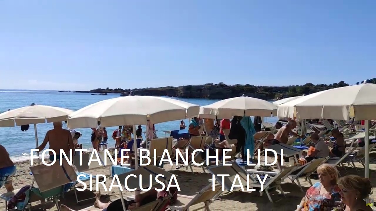 Siracusa , Fontane Bianche , I tre lidi ,il Fontane , il Sayonara ed il Kukua. Sicily Italy