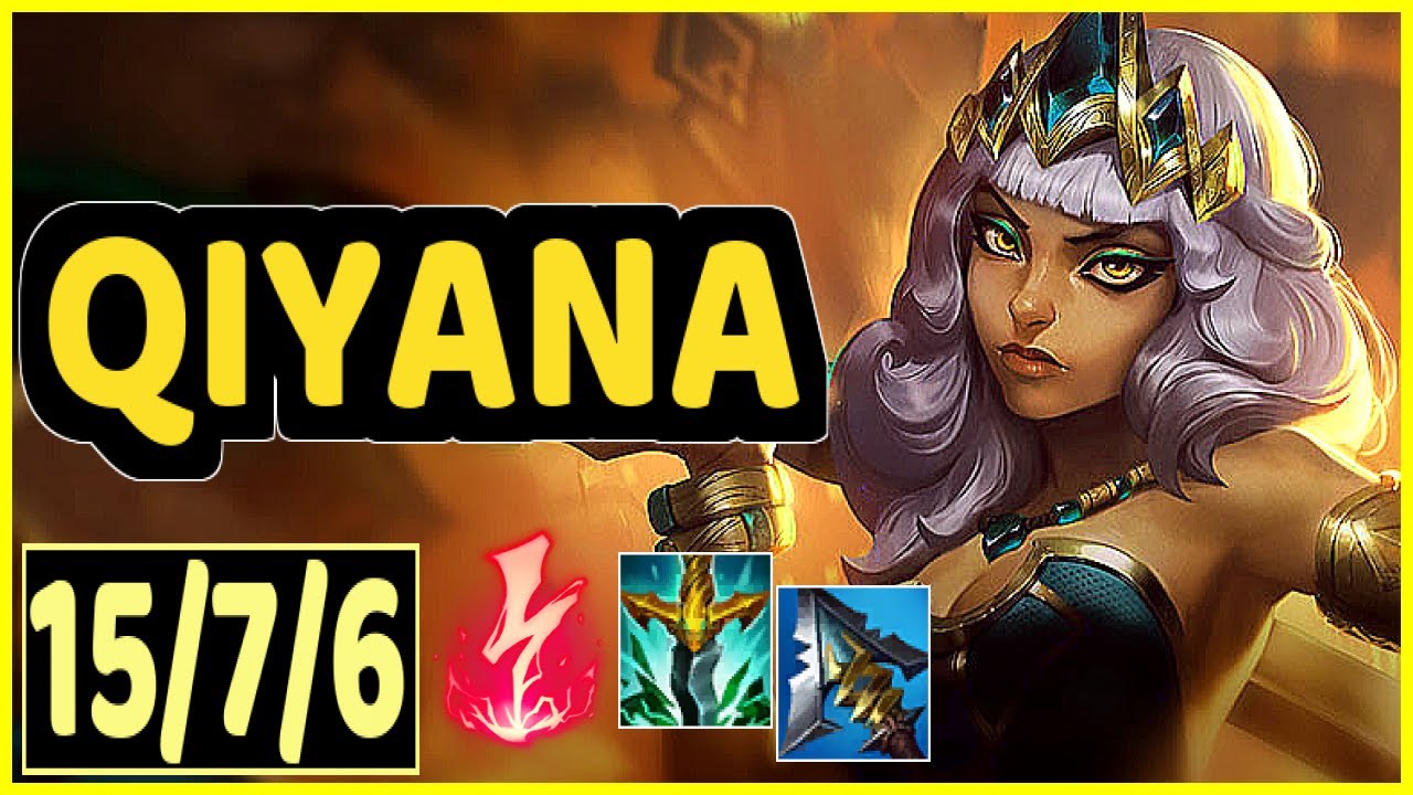 QIYANA VS TWISTED FATE - 15/7/6 KDA MID GAMEPLAY GRANDMASTER I