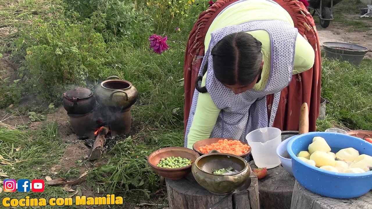 COCINANDO CAU CAU DE PANZA DE OVEJA - AL ESTILO DE LA CHOLITA MAMILA