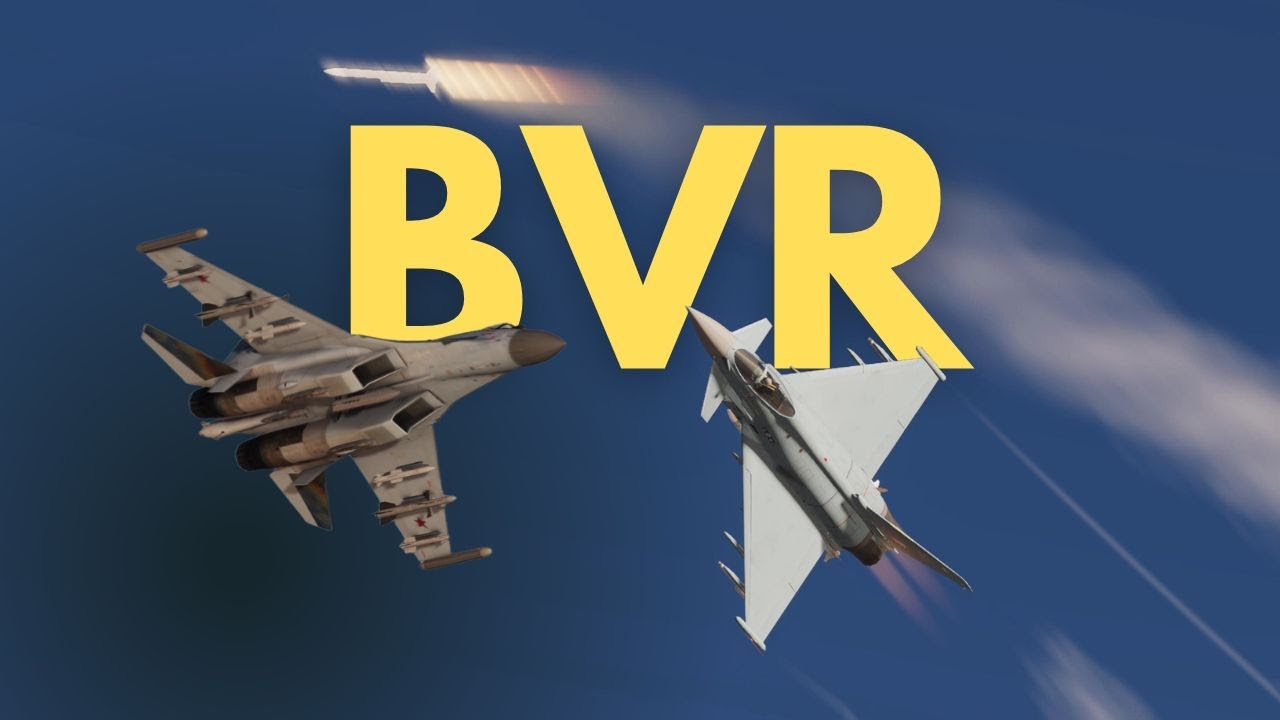 RAF Eurofighters Engage with Russian Su-35s: High-Tech Air Superiority | BVR | Single Mission| DCS