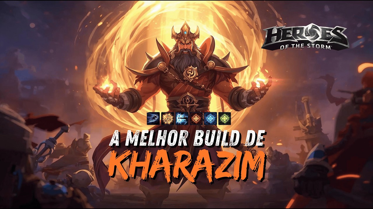 KHARAZIM | HEROES OF THE STORM | A MELHOR BUILD #hots #kharazim #jogoonline #heroesofthestorm