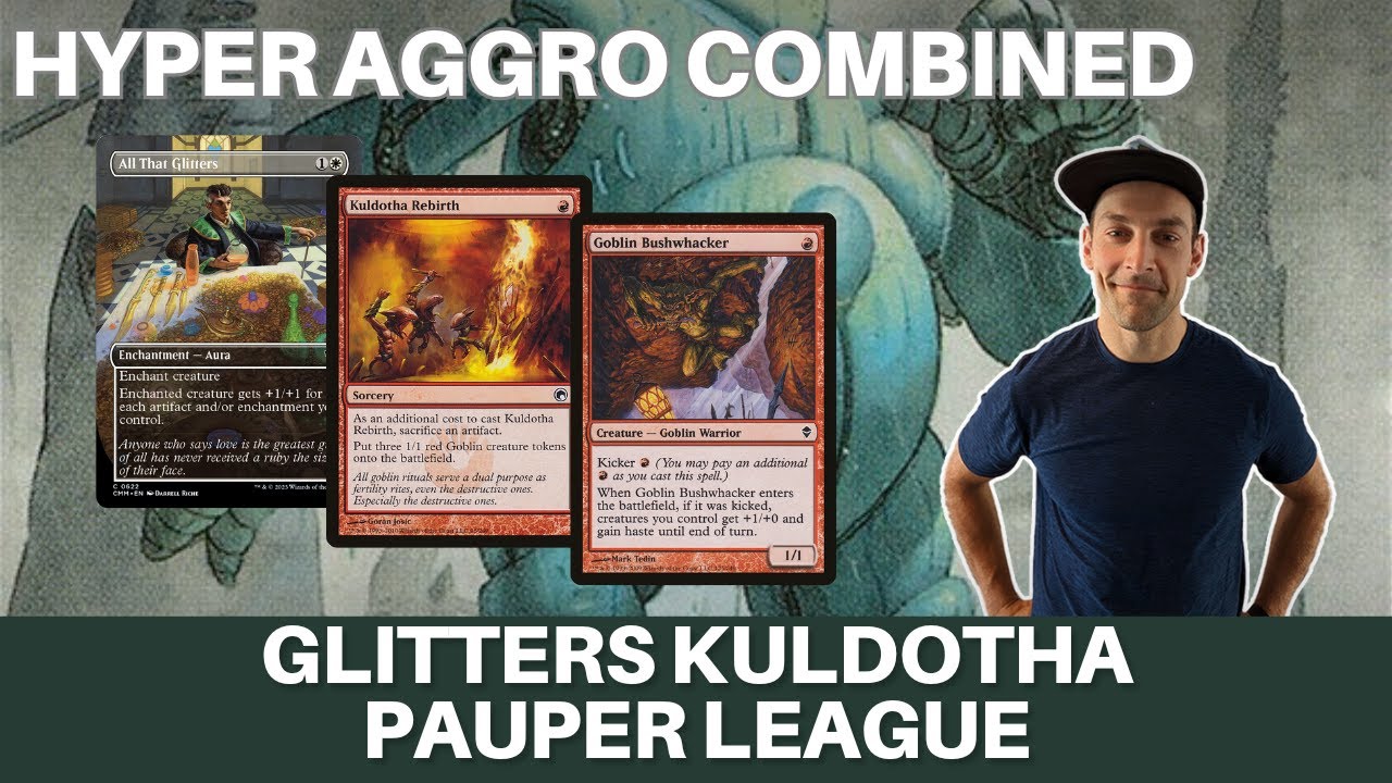 Kuldotha Plus Glitters! Experimenting with a dual deck of the two best aggros in Pauper