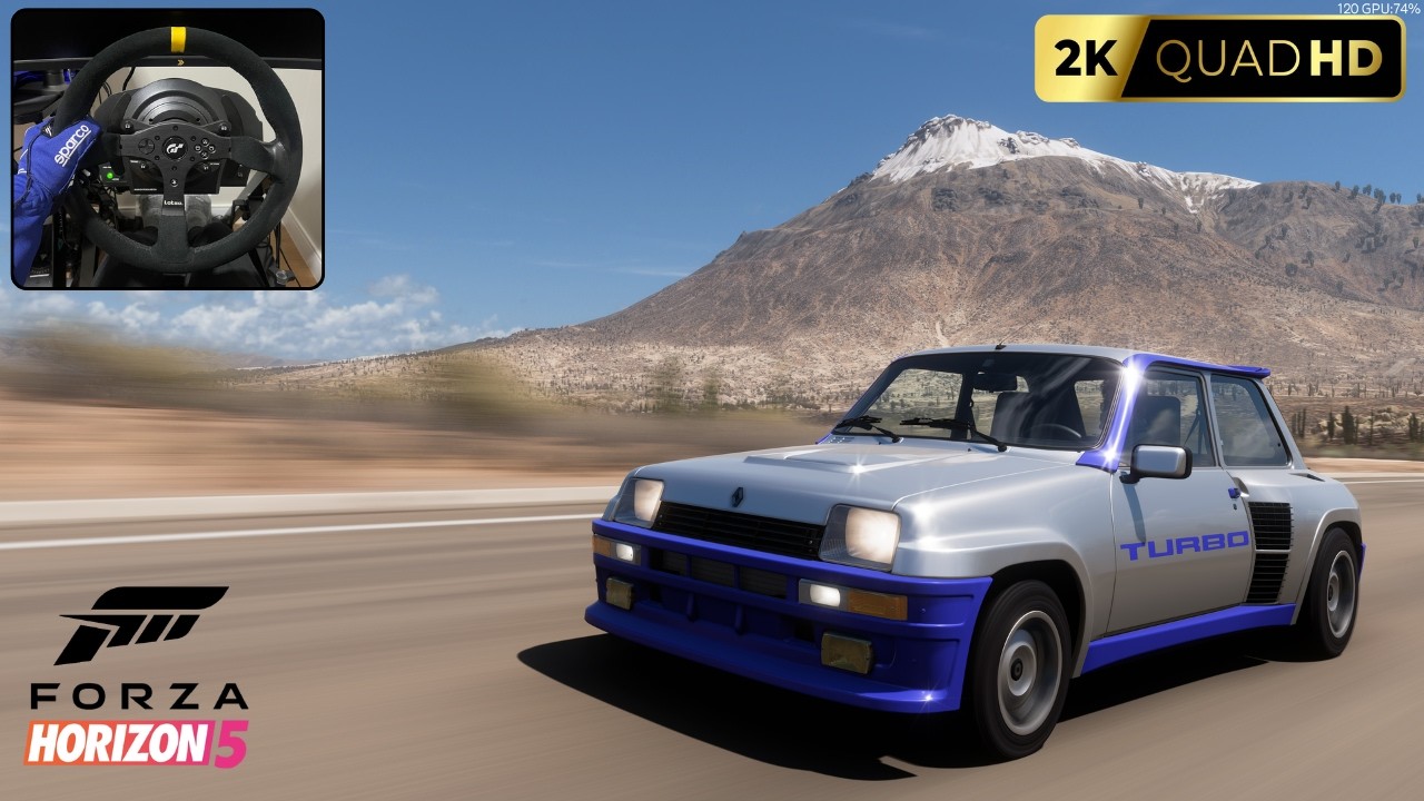 Renault 5 Turbo - Forza Horizon 5 | Thrustmaster T300RS + Shifter (O HATCH TRAÇÃO TRASEIRA MONSTRO!)