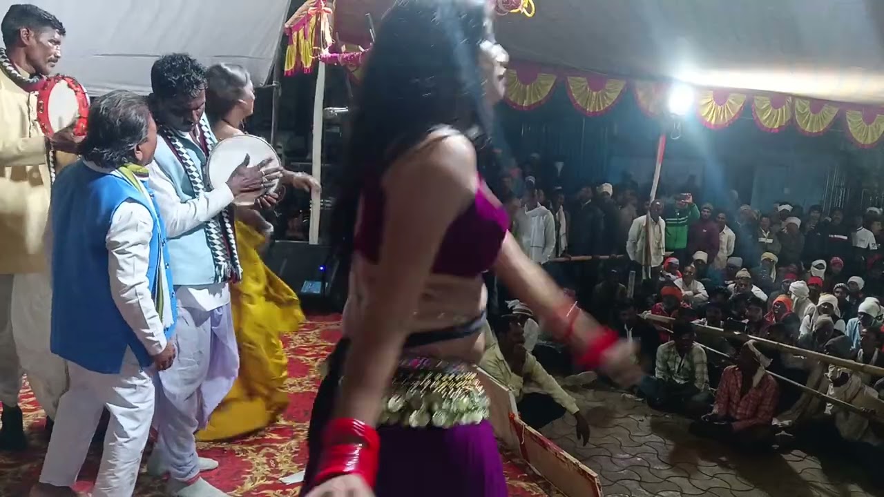 Sahir Kishor Parise VS Sahira Surma Barsagade  Khada tamasha Anji Part 8