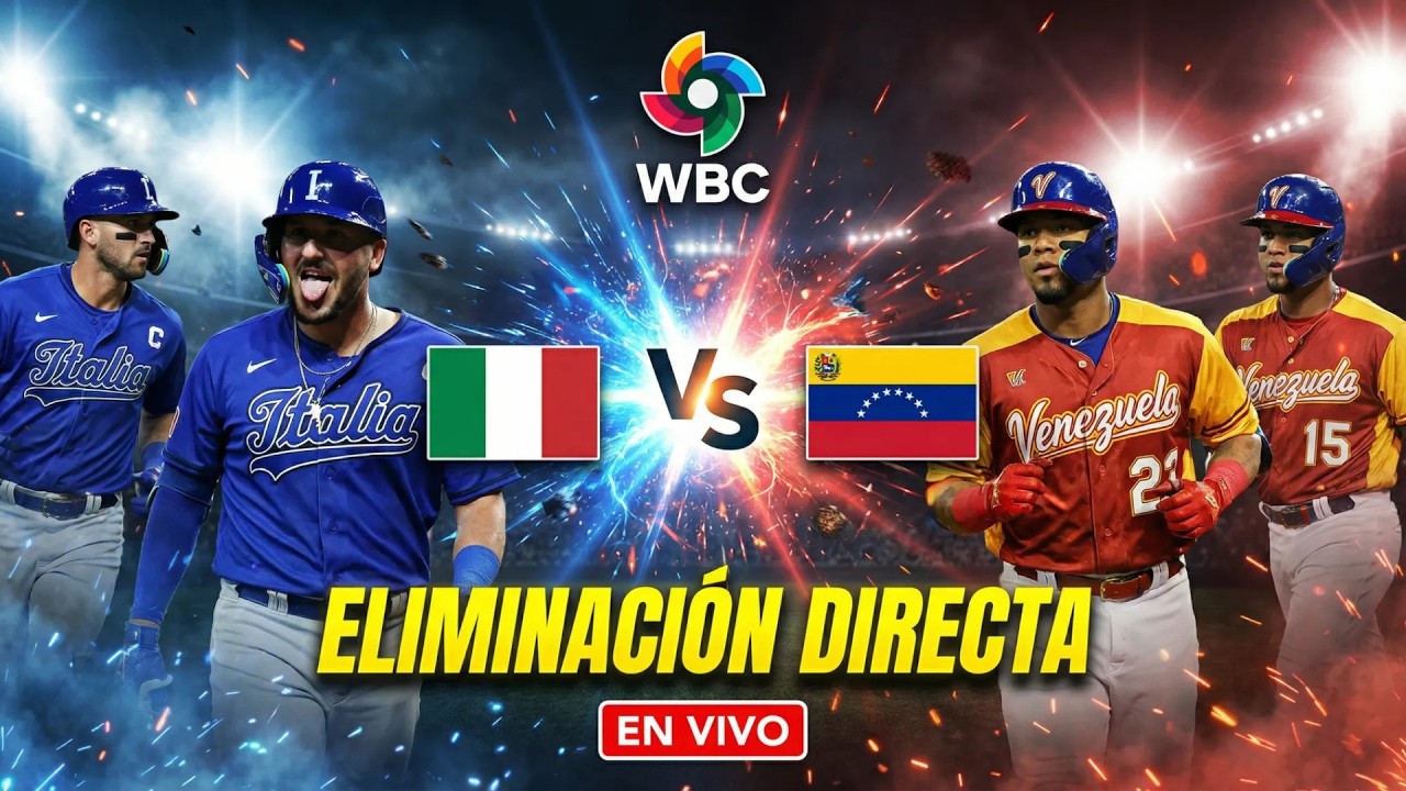 ITALIA vs VENEZUELA EN VIVO ⚾ Juego Completo | Clásico Mundial de Béisbol