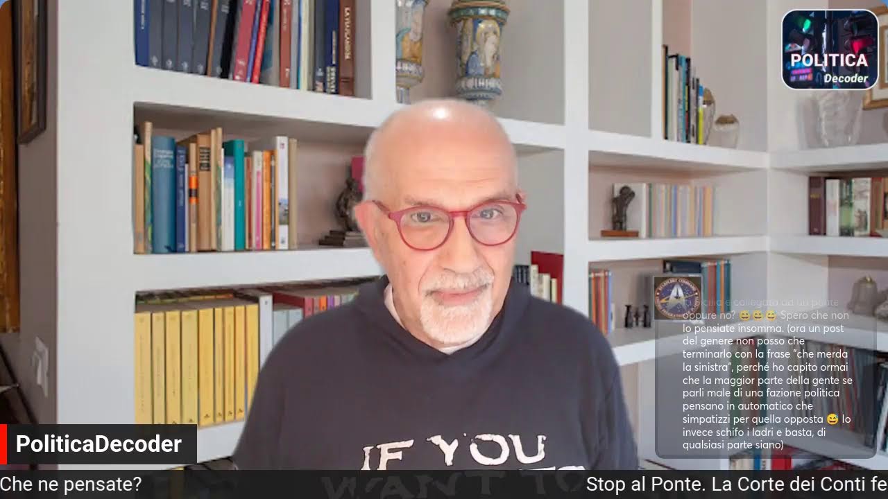 Stop al Ponte. La Corte dei Conti ferma tutto. Rissa politica. Che ne pensate?