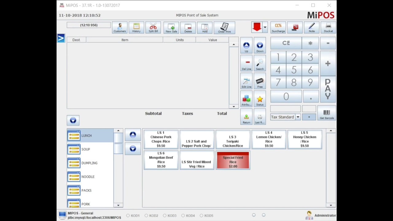 Backup POS System-MiPOS Systems 