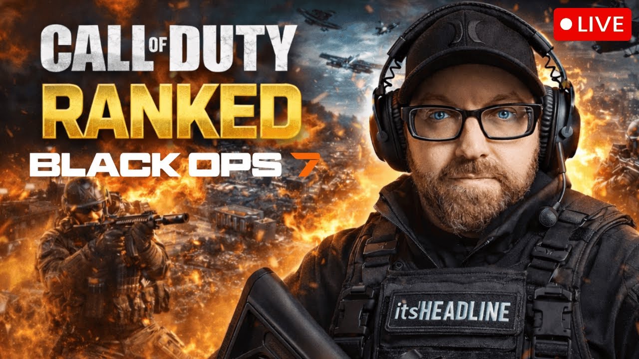 RANKED PLAY GRIND 🔥 Call of Duty Black Ops 7 Ranked | itsHEADLINE LIVE (Portrait)