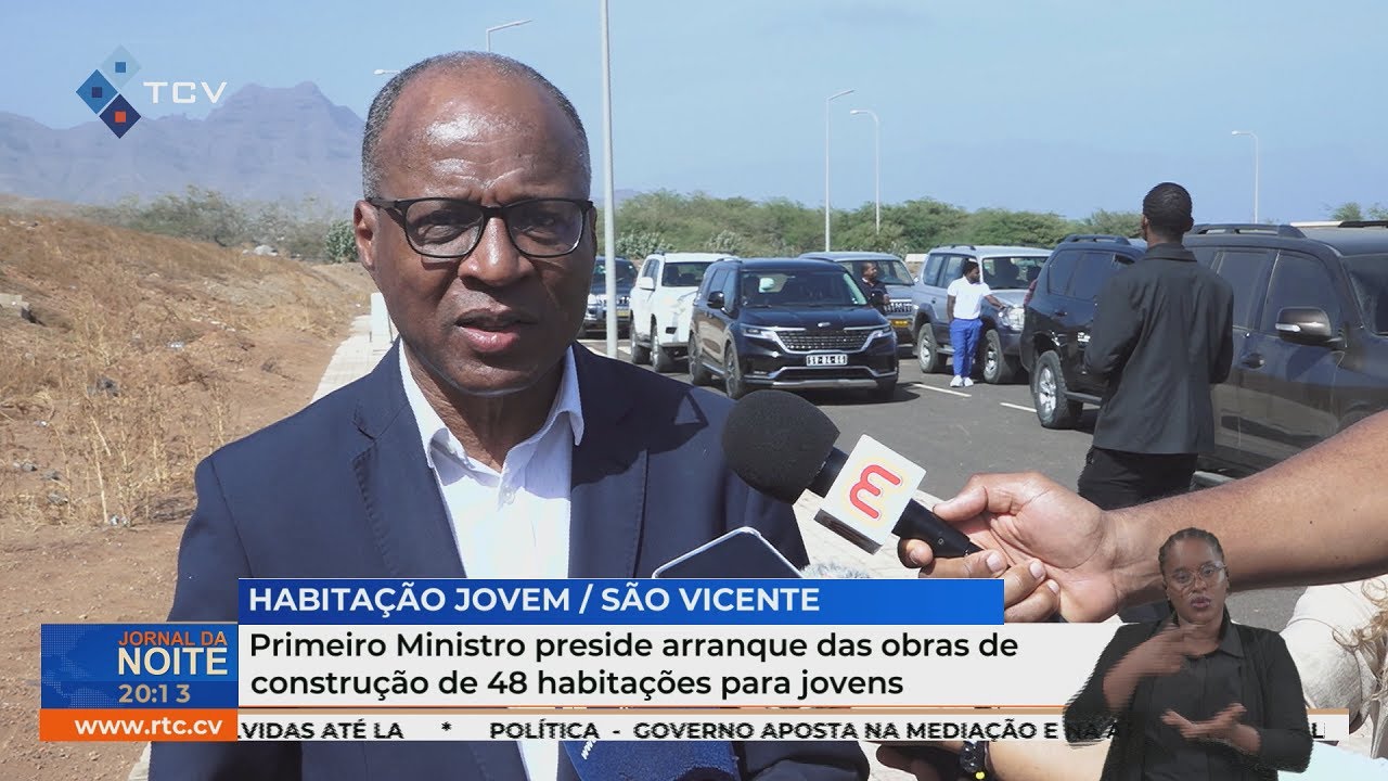 Primeiro Ministro preside arranque das obras de construção de 48 habitações para jovens