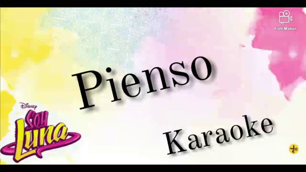 Soy Luna 2 - Pienso (Instrumental/Karaoke)