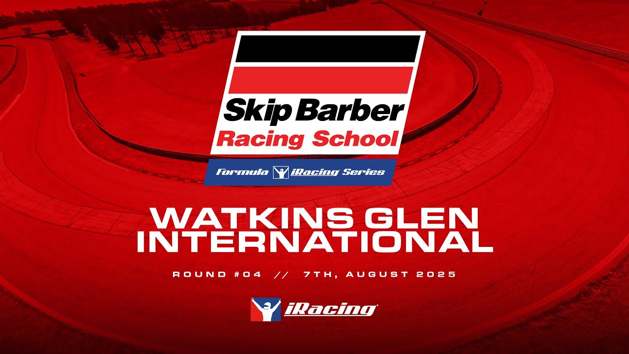 Skip Barber Formula iRacing Series | Round 4 | Watkins Glen - Boot Layout