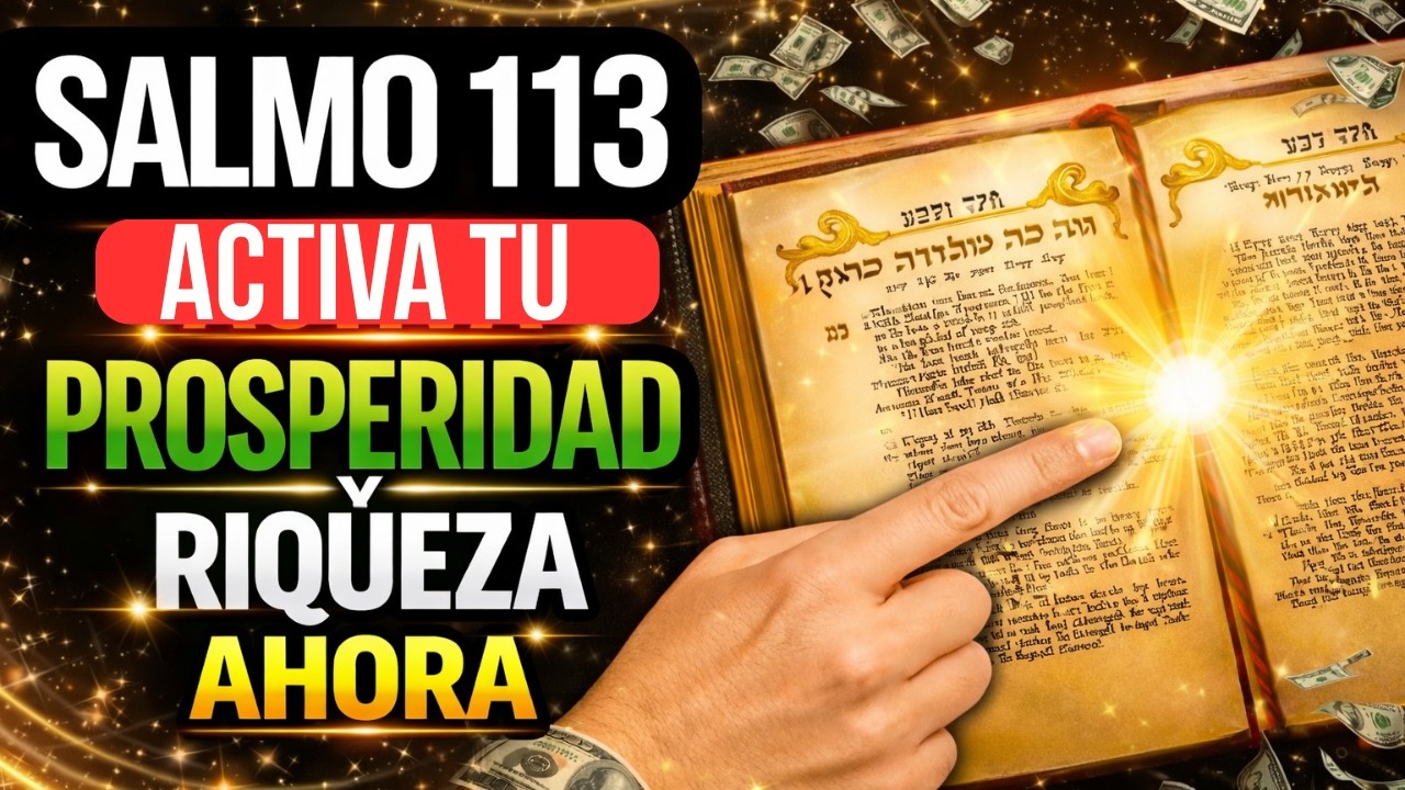 SALMO 113🔥 Abre Puertas para Prosperidad Dinero y Provisión💵🔥