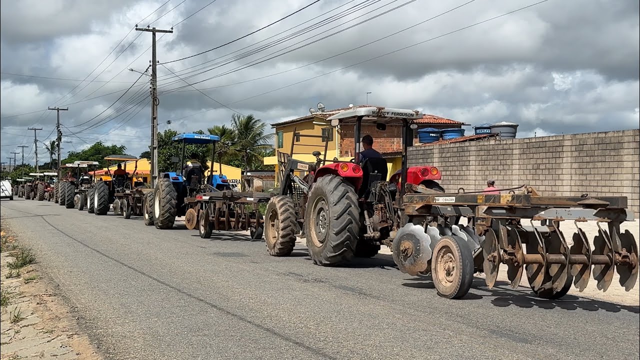 Deu início oficialmente o corte de terra 2026 pela prefeitura de Araruna pb