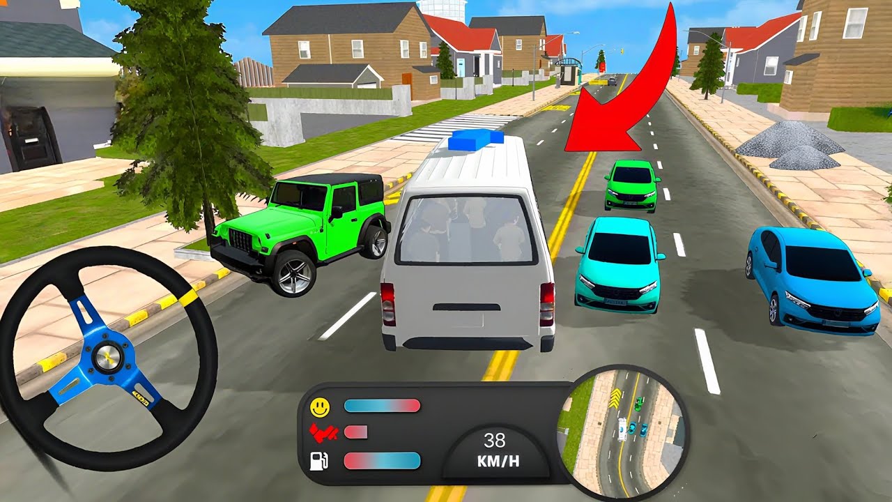 Long Drive in US Van Simulator | Mini Bus Realistic Gameplay