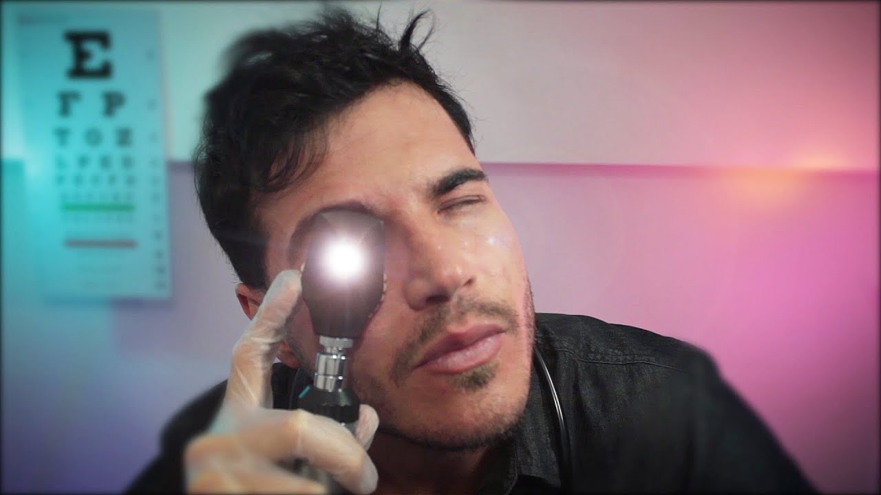 ASMR - CRANIAL NERVE EXAM/DOCTOR Role Play!