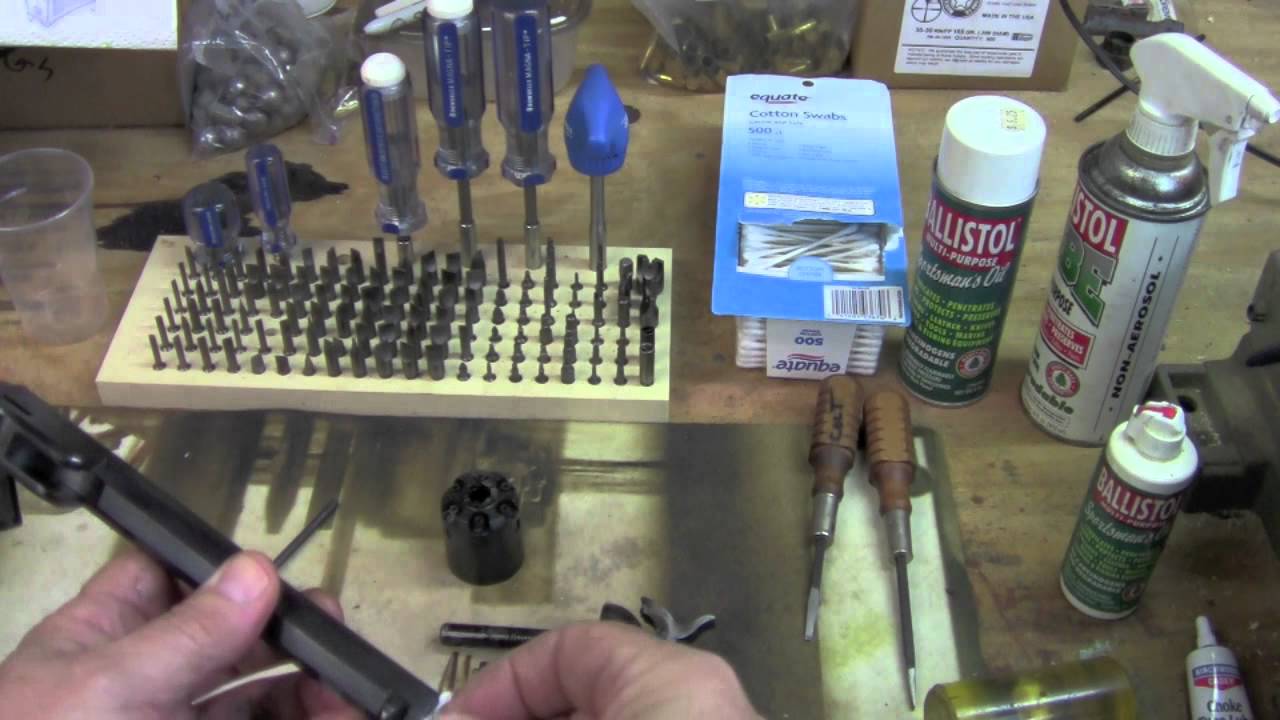 Disassembly and cleaning Colt Cap and Ball Revolvers Part 1.mov