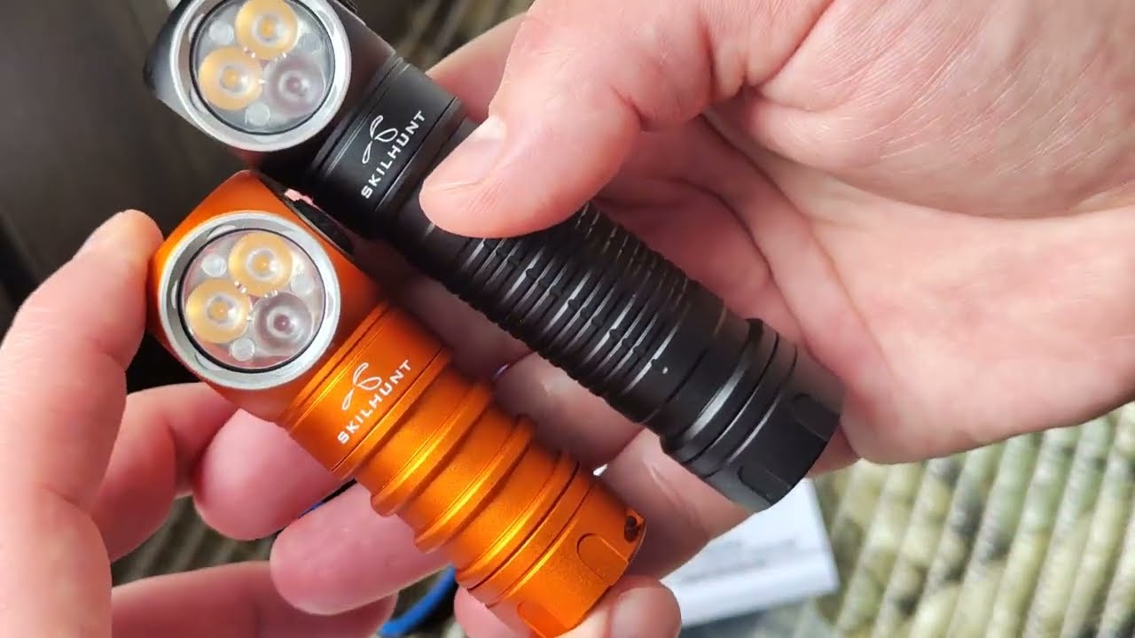 Review flashlight ESKTE SKILHUNT H200 - with Nichia 519A