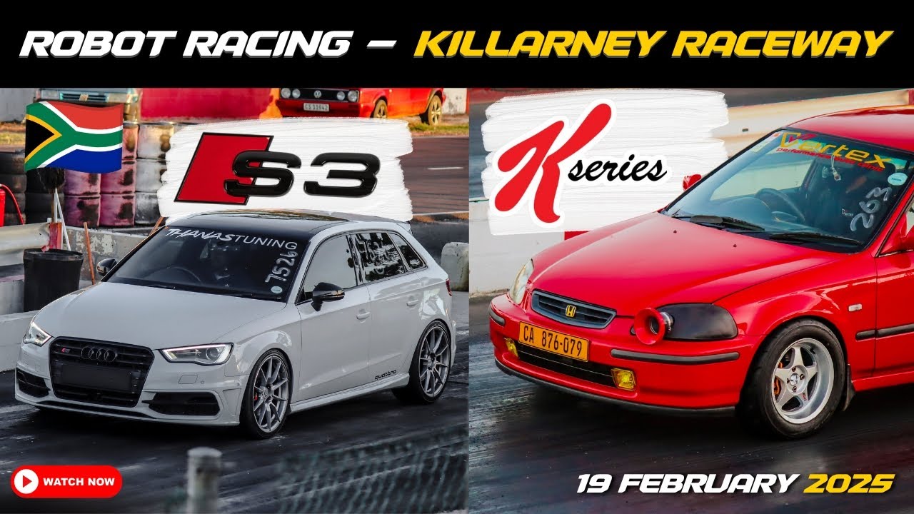 ROBOT RACING DRAGS | KILLARNEY RACEWAY | 19 FEB 2025