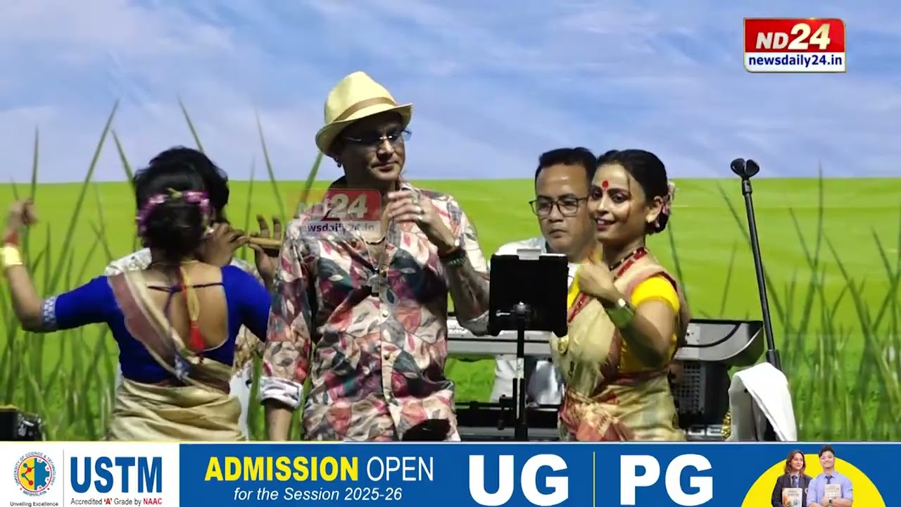 ভৰলুমুখত জনপ্ৰিয় গীতে শ্ৰোতাক মুহিলে জুবিন গাৰ্গে