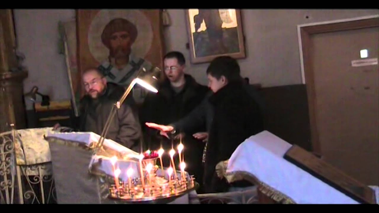 Russian Orthodox Wedding - Quartet singing