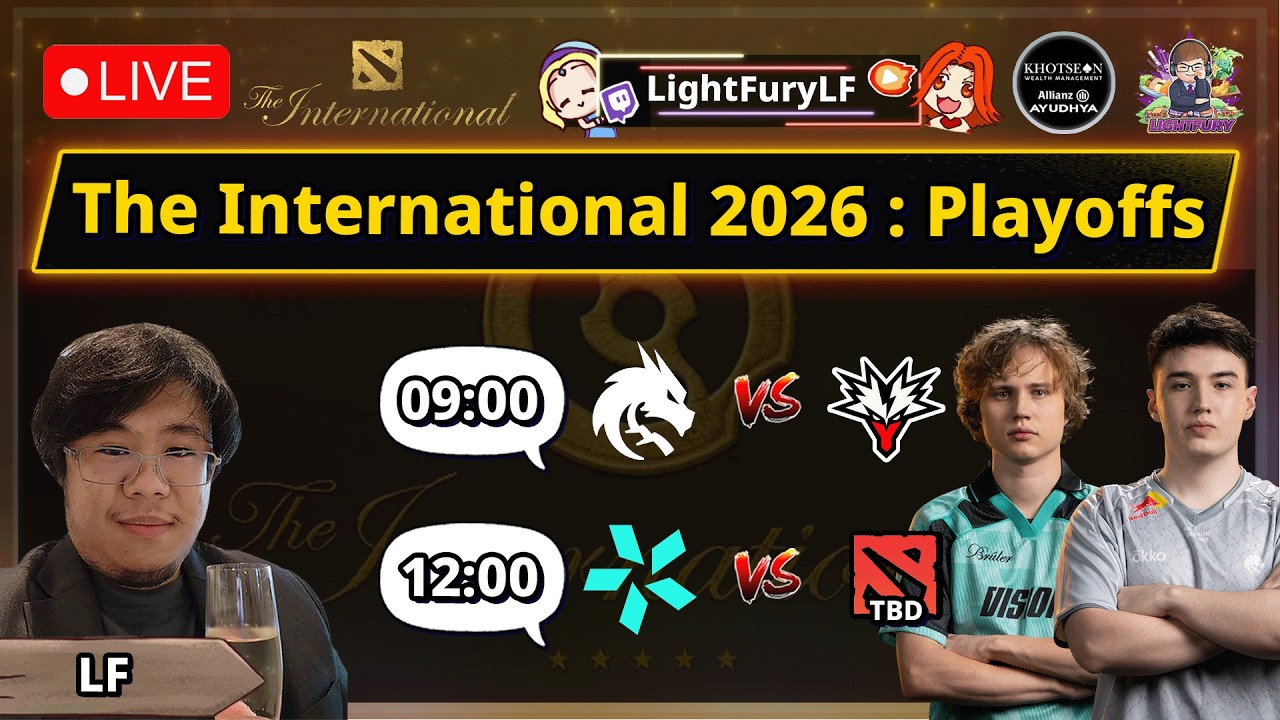 🔴[Dota2] Spirit⚔️Yandex / รอบชิงชนะเลิศ 🏆TI15 (TI2026) Main Event Day4