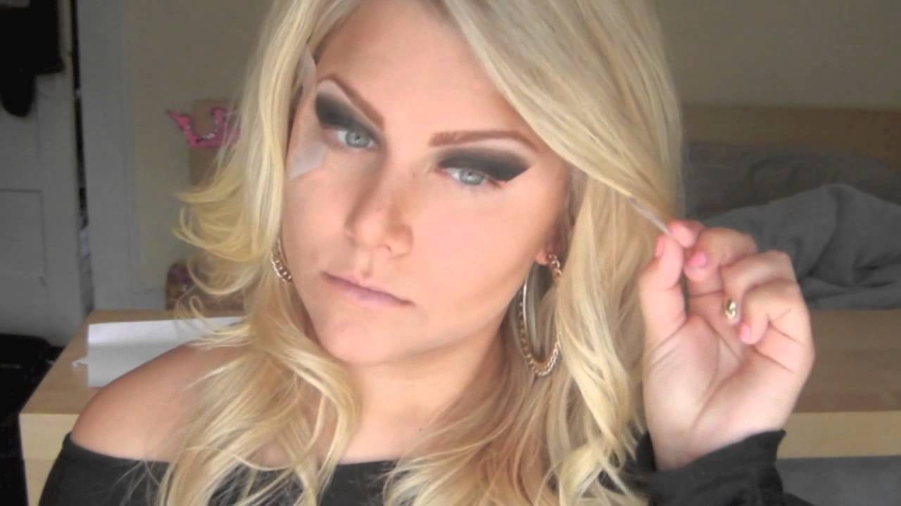 dark angel gothic makeup tutorial