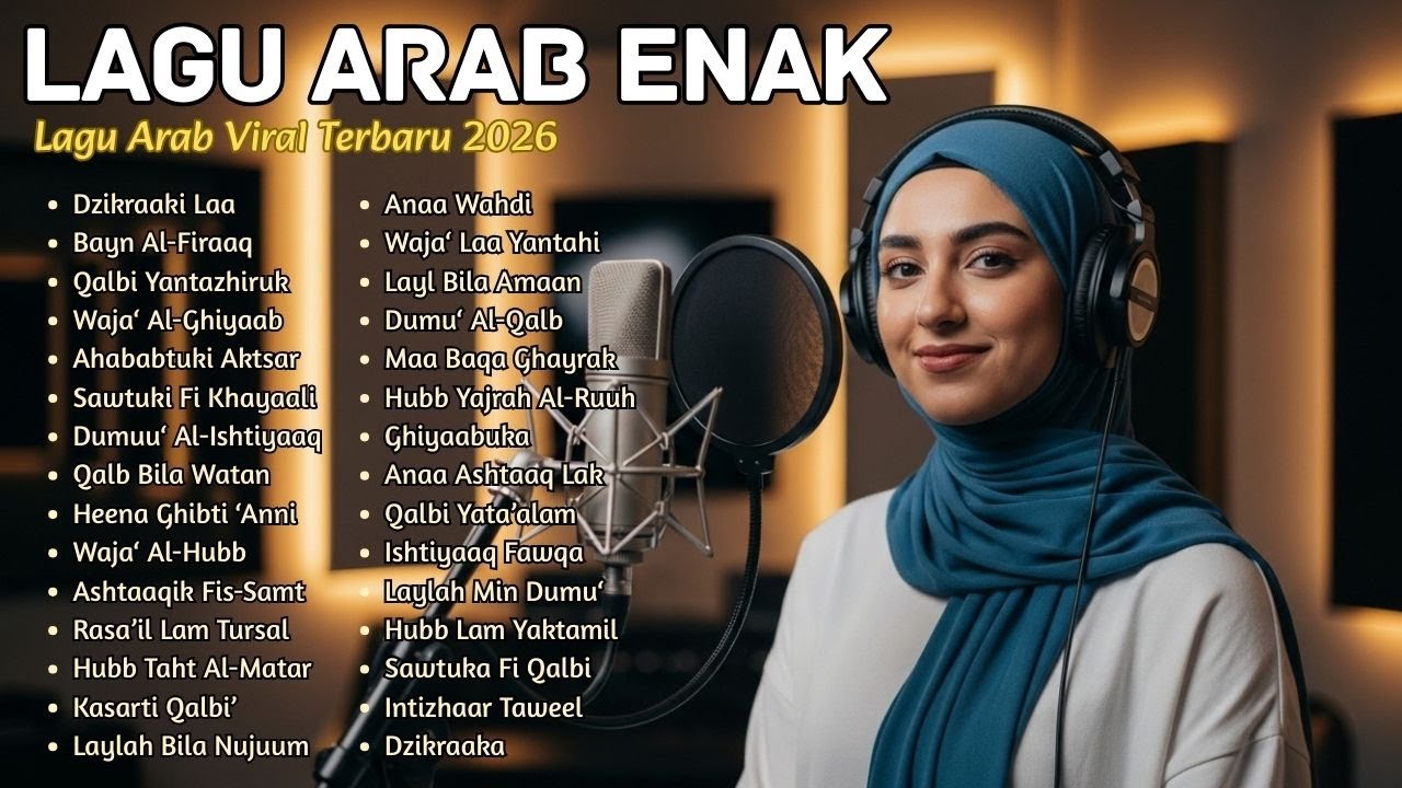 Lagu Arab Enak Terbaru 2026 Arabic Song Hits Viral YouTube TikTok Paling Populer Saat Ini