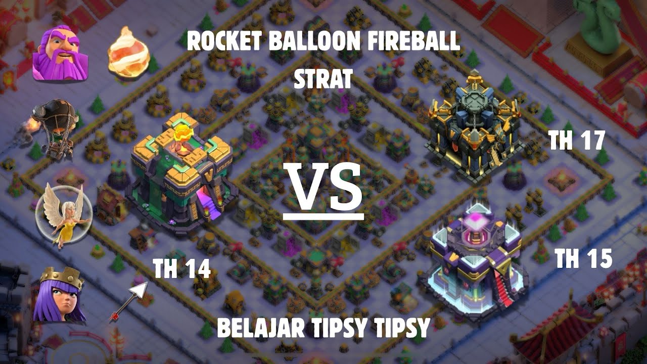 Nyobain Combo Super Balloon Fireball di TH 14. Apakah kuat di Legend League? #ClashOfClans Indonesia