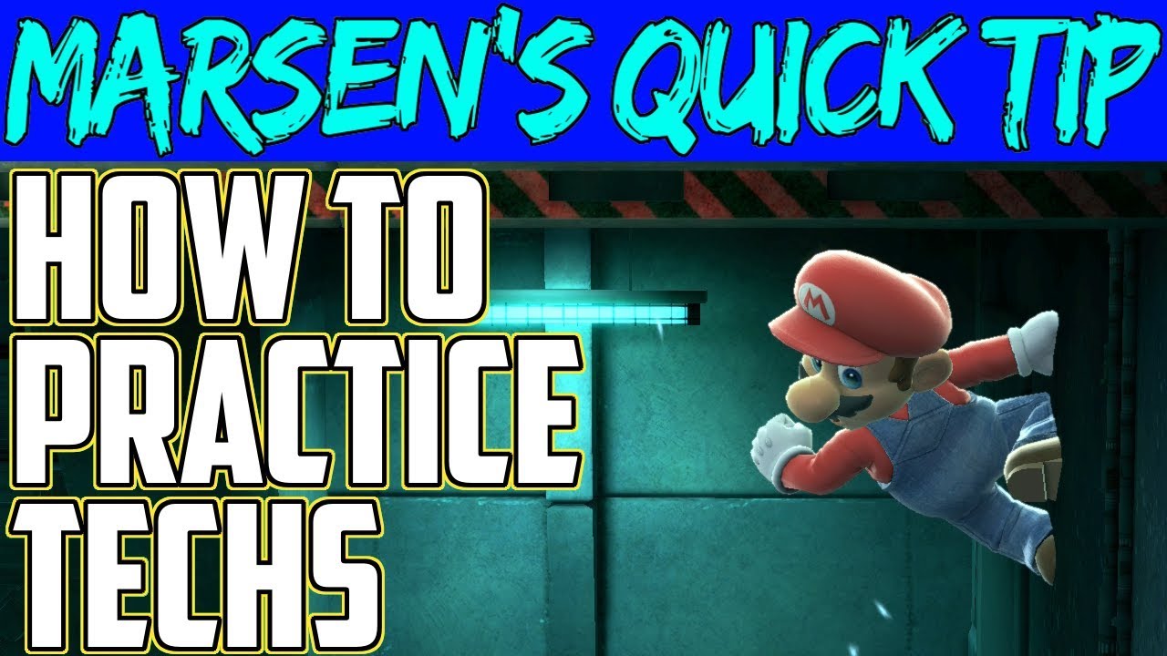 How to Practice Teching in Smash Bros Ultimate - Marsen's Quick Tip