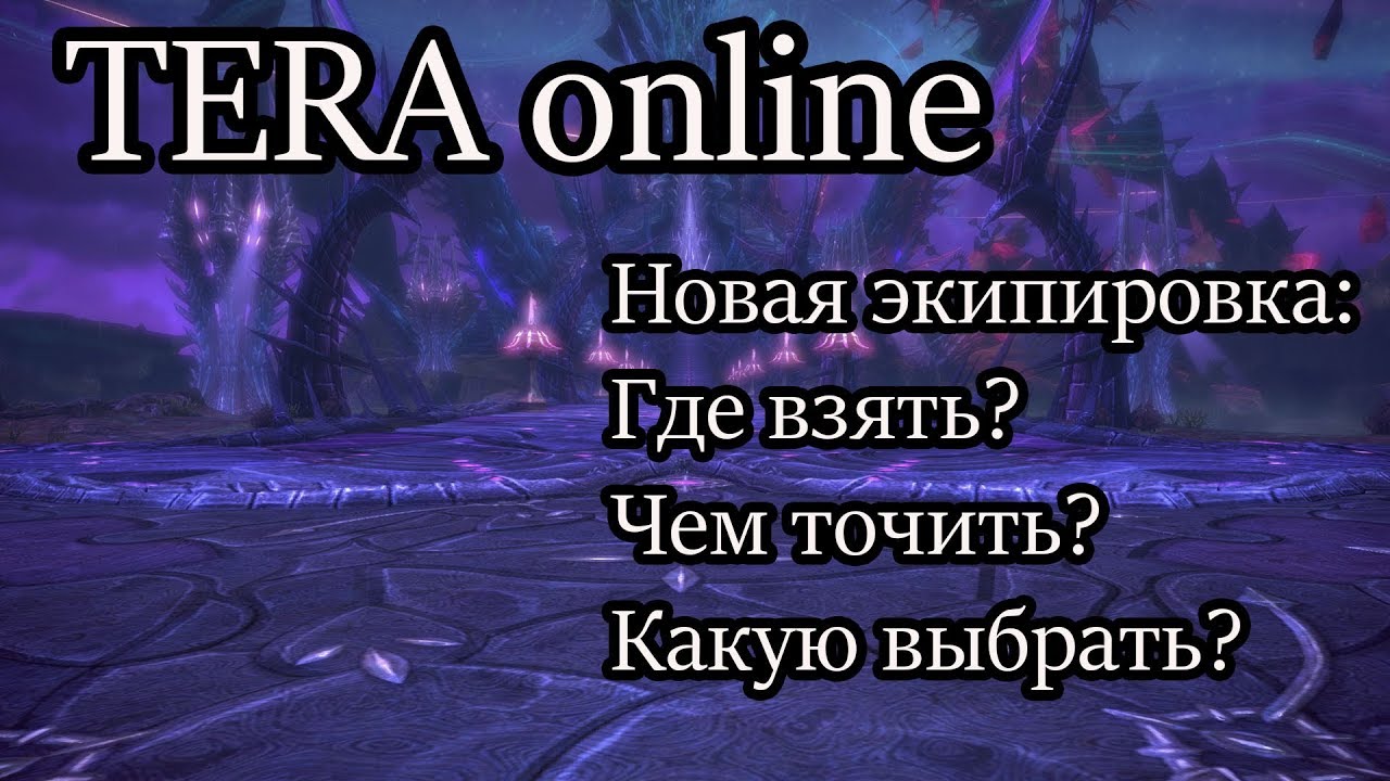 Tera новая экипировка обзор / Что стало с экипировкой в Tera online?