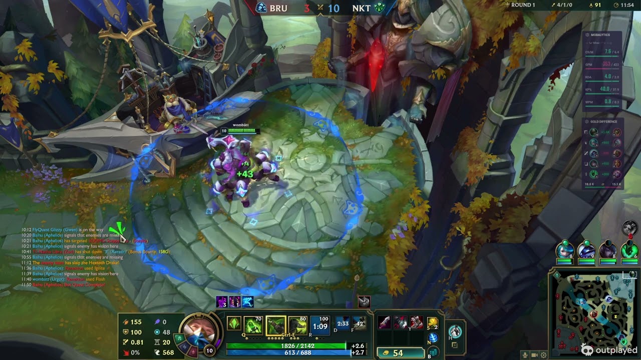 1/25/2026 Demacia Cup Clash Tier II Day 2 Game 1 NKT vs. BRU | 8x Clash Champ