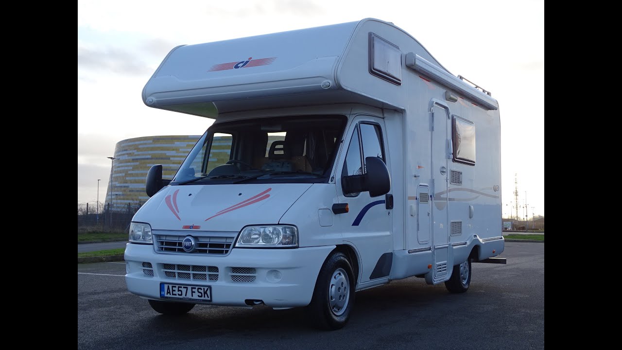 2007 CI CARIOCA 635 2.3 DIESEL 5 BERTH MOTORHOME LONG MOT LOW MILES HIGH SPEC