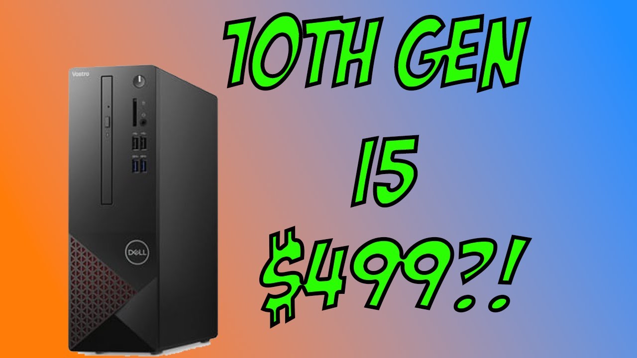 vostro 3681 desktop unboxing