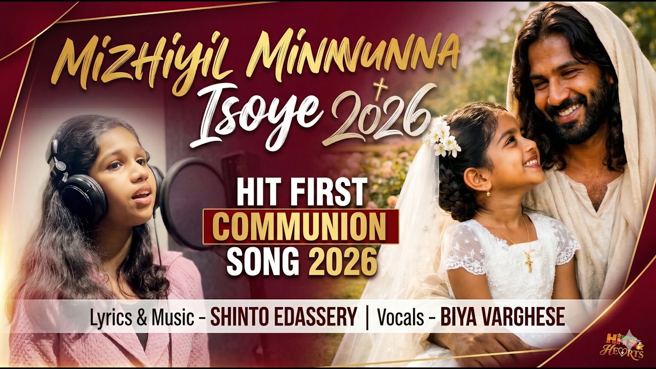 MOZHIYIL THENAM ISOYE | First Communion Song 2026 | SHINTO EDASSERY | BIYA VARGHESE