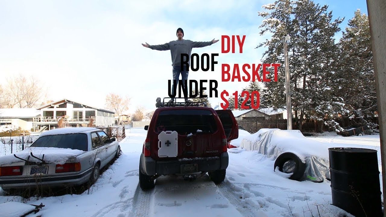 Diy roof Basket for Nissan Xterra! Under $120!!!!!