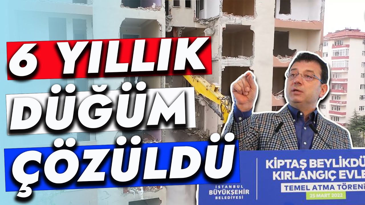 BEYLİKDÜZÜ GÜRPINAR'DA 6 YILLIK DÜĞÜM ÇÖZÜLDÜ